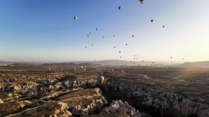 Turchia Cappadocia Mongolfiere